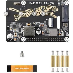 STBQHG Adapter PCIe met Power Over Ethernet Ondersteunt NVMe Solid Disk 2280 2260 2242 2230 Snelle snelheid lezen en schrijven