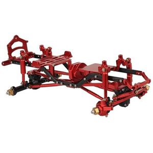 IWBR 1/24 Crawler Axiale SCX24 Fit for Jeep for Ford Bronco RC Auto Chassis Frame for Ford Lima 4WD Klimmen auto AXI00006 Model Upgrade Onderdelen (Size : Red)