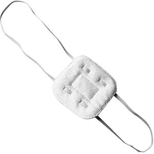 Zonster Kid's Verstelbare Zachte Comfortabele Single Eye Patch Cover voor Recovery Eye Amblyopia Halloween Wit