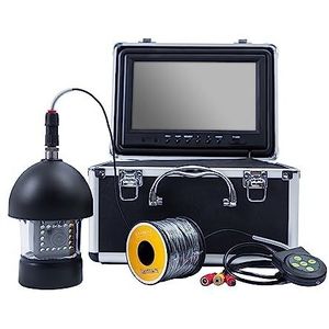 Waterdichte viscamera, DVR Camera Onder Water Vissen Finder 360 Rotatie Ijs Vis Camera Onder Water Vissen Video Systeem Afneembare Kabel(15m with DVR)