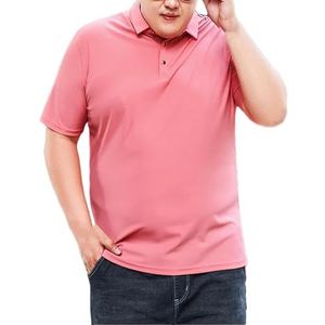 Dvbfufv Mannen Zomer Shirt Heren Korte Mouwen Plus Size T-shirt Mannen Zakelijke Casual Polos Shirt, 85 Pnnrk, XS