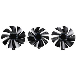 FD10015M12D FDC10H12D9-C RX 5700 Koelventilator voor Sapphire XT 8GB NITRO Grafische Kaart CF1015H12D CF9010H12D(Black 3-Fan)