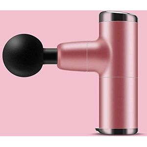 Massagepistool, mini massage gun, massageapparaat met 4 snelheden, elektrisch handmassageapparaat met 4 massagekoppen voor nek, schouders, rug, 2000 mAh