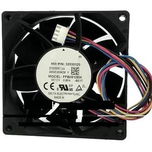VOOR Delta FFB0812EH 8025 DC12V 0.8A PWM 8CM 80 * 80 * 25MM snelheidsregelende luchtvolumekoelventilator
