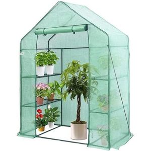 Grote inloopkas Winterbeschermingshoes for planten Buiten Binnen Tuin Bloempot Vorst Regenbescherming Kweektent(S-Transparent)