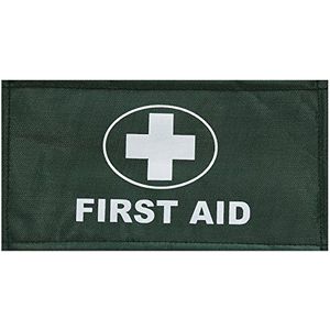 EHBO-hulp medische armband ID-badge groen geel universele grootte mouw, groen enkele verpakking