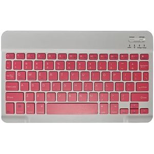 Toetsenbord Mobiele telefoon Tablettoetsenbord en muis voor iPad(Red)