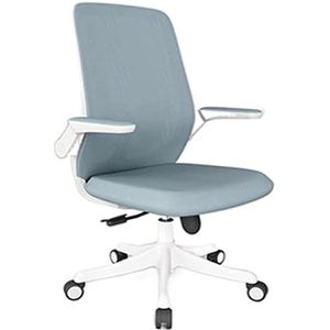 Werkstoel Bureaustoel Directiestoel Kantoor Recliner Gaming Bureaustoel Ergonomische Hoge Rug Computer Bureaustoel Executive Taak Draaistoel Mesh Stoel Bureaustoelen Computer Stoel (Color : Blue)