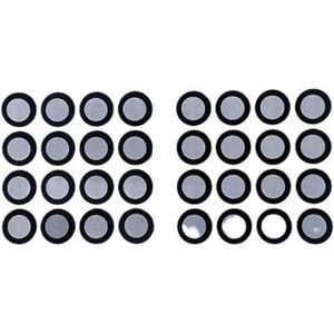 3D-scanner Sticking Points Tracking Dots for 3D-scannen, for 3D-scannen en optische tracking Voor snelle identificatie(Inner 12 outer 18mm(1000))