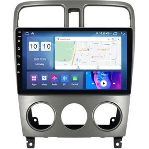 9"" Touch Car Stereo Radio DAB Head Unit GPS Navigatie voor Subaru Forester 2004-2008 Android 12 Autoradio Ingebouwde CarAutoPlay Achteruitrijcamera Ondersteuning DSP Bluetooth USB android auto (Size