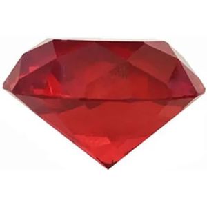 Tuin Suncatchers 30mm 1 stuk kristallen diamanten voor kristal woondecoratie handgemaakte hanger kettingen (kleur: rood, maat: 30 mm 1 stuk)