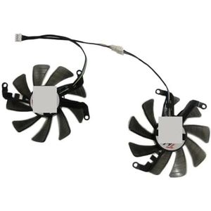 2 stuks/set TH9215S2H-PAA01, grafische kaartventilator voor PNY RTX 3060Ti 8GB XLR8 Gaming REVEL voor voor GeForce 3060 12GB UPRISING(1 Plug TH9215S2H)