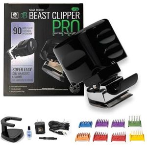 Skull Shaver Beast Clipper PRO Elektrische Tondeuse voor Mannen voor Hoofd, Baard en Snor EU-stekker