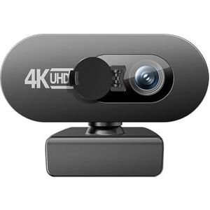 4K Full HD 2K 1080P webcam for pc Webcamera Nieuwe mini-webcam met microfoon USB-autofocus streamcamera for computer en laptop(4k)