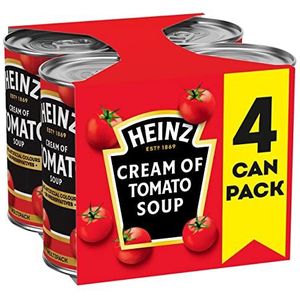 Heinz Klassieke crème tomatensoep, 400g (Pack van 4)