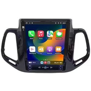 Android 14 Autoradio 9.7 inch touchscreen voor Jeep Compass 2 2016 2017 2018 Autoradio Navigatie met Carplay met GPS navigatie Bluetooth FM USB SWC(X7 6G+128G)