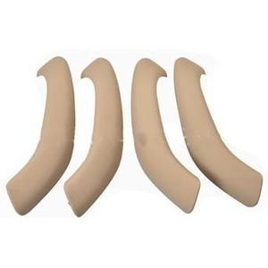 Vervanging Van Binnendeurgreep Van Voor BMW X1 F48, X2 F49 Modellen, Upgradekit Voor De Handgreep Van De Autodeur Auto Binnendeurgreep(Beige - 4-Piece Set)