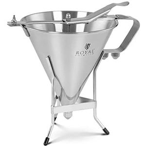 Royal Catering Vultrechter - 1.8 L - roestvrij staal - 3 vultips