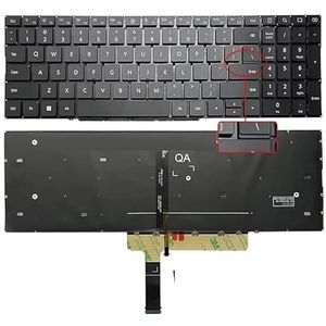 Voor HUAWEI Matebook D16 D14 RLEF-16 RLEFG-16 MCLF-16 MCLF-08 MCLG-16 MCLF-X MCLEF-X MCLG-X Notebook past niet in de Amerikaanse indeling(Black)