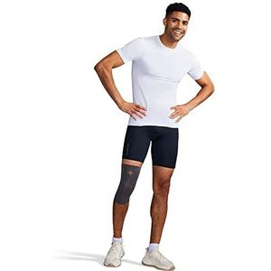 Tommie Copper Unisex Core Compressie Knie mouw, Leisteen Grijs, Medium