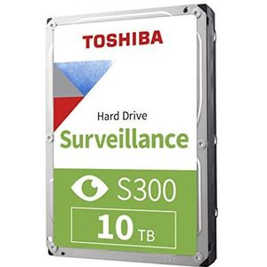 Toshiba S300 10TB Surveillance 3,5 inch interne harde schijf - SATA 6 Gb/s 7200 RPM 256 MB cache (HDWT31AUZSVAR)