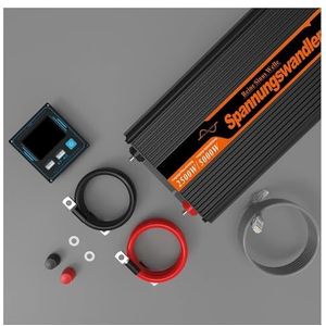 Zuivere Sinus-spanningsomvormer Auto Converter Omvormer Zuivere Sinus 1500W 2500W Dc 12V Naar Ac 220V 230V Off Grid Omvormer (Size : 2500W)