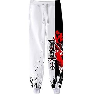 Unisex Anime Berserk Broek Griffith Joggingbroek Guts Grafische Harembroek met elastische taille en trekkoord