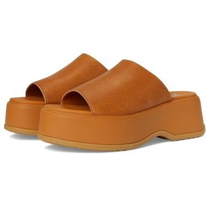 Sorel Dames Dayspring Slide Sandaal met hak, Canyon Gold Gum, 2.5 UK