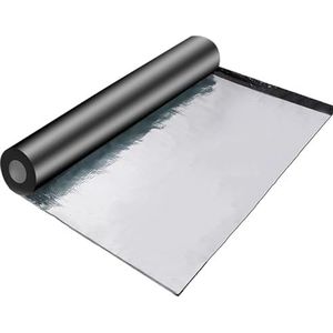 Asfaltplamuur asfaltscheurband, Zelfklevende waterdichte asfalttape zilver 1x(1-15) M(Silver-1.5mm,1x5M)