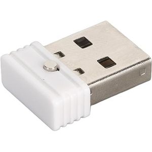 Mouse Mover, USB Mouse Jiggler Strong ABS Brede Compatibiliteit Houd Het Scherm Actief voor Stabiel Duurzaam Gamen (Wit)