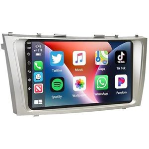 Android autoradio voor Toyota Camry 2007-2011, 9 inch touchscreen autoradio Autoaccessoires met GPS Bluetooth FM RDS HiFi WiFi(F1 1+32G)