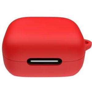 Hoofdtelefoon Siliconen Case voor Soundcore P30i Drop-proof Stofdichte Oortelefoon Beschermhoes (rood)