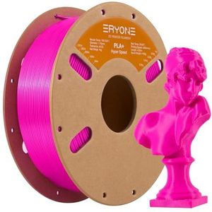 ERYONE High Speed Filament PLA+ 1.75mm +/- 0.03mm, 3D Printing PLA Pro Filament Fit Most FDM Printer, 1kg (2.2LBS) / Spool, Magenta