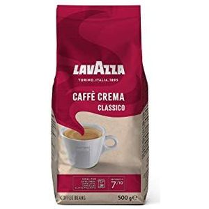 Lavazza koffiebonen Caffè Crema Classico, per stuk verpakt (1 x 1 kg) 500 g (1er Pack)