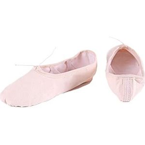 Ballet slippers kind yoga pantoffels gym leraar yoga ballet dansen schoenen voor meisjes vrouwen balletschoenen canvas kinderen kinderen balletschoenen dames, roze, 38 EU