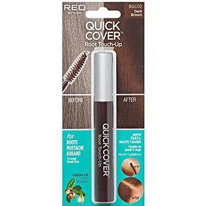 Kiss Quick Cover Brush Color Touch up [Dark Brown] by KISS
