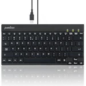 Perixx - Periboard-426 - Toetsenbord - Zwart - ABS - Compact