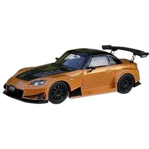 1/64 Voor S2000 JS Racing-modelauto (Color : Orange, Size : No box)