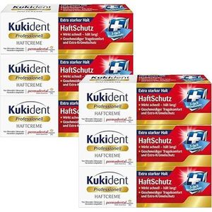 Kukident - Professionele Hechtcrème - Extra Sterke Grip - 6 x 40 g