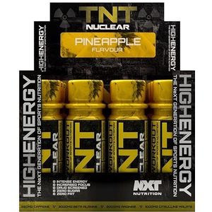 NXT Nutrition TNT Nuclear Shots - Pre Workout Energy Drink 12 x 60ml (ananas)