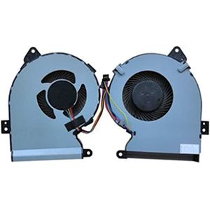 Laptop CPU koelventilator Voor For ASUS U3000 U3000UA Zwart