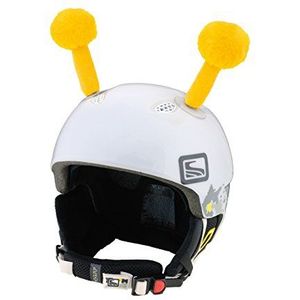 Crazy Ears helm-accessoires bij, teddy, muis, kat. Ski-oren geschikt voor skihelm motorhelm fietshelm en nog veel meer. CrazyEars Helmdecoratie voor kinderen en volwassenen: gele voelsprieten