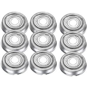 ZGHQHCDRH Vervangende scheerhoofden, compatibel voor Philips, Series 1000 2000 3000 5000 AT8xx AT7xx PT8xx PT7xx scheermesaccessoires (9 stuks)