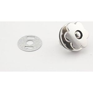 Magneetknopen van,17 mm,bloemen- en ronde vorm,voor tassen,portemonnee,magneetsluiting,1 stuk per verpakking F50