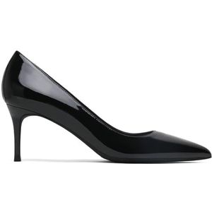 Schoenen Hakken - Elegante Pumps Vrouwen-Stiletto-Sexy Naaldhak - Gesloten Puntige Teen - Avond - Feest - Luxe Schoen Mode-Schoen Vrouwelijke Hak, Zwart, 37 EU