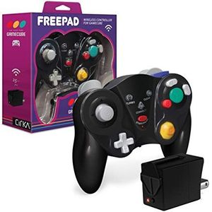 CirKa FreePad Wireless Controller: Black for Nintendo GameCube
