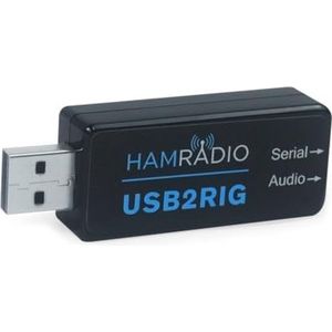 DIGI2RIG USB-Geluidskaart Geïntegreerde Auditieve en Seriële Poort voor Computerlaptop