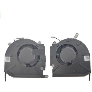 CPU GPU-ventilator voor notebooks, koeler voor HP OMEN 16-K 16-N RTX3050 N18090 N18091-001 DFS5L32G164865 DFS5K223052839(DC5V CPU GPU fan)