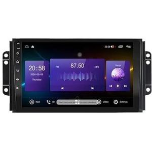 Compatibel met Chery Tiggo 3 2016-2018 Autoradio Navigatie Hoofdunit Android Auto(T1 1-16GB WIFI)