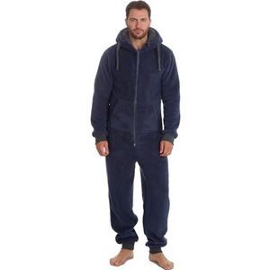 Mens - Onesie - Navy - Snuggle Fleece - L-XL
